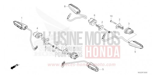 CLIGNOTANT CB750AP de 2024